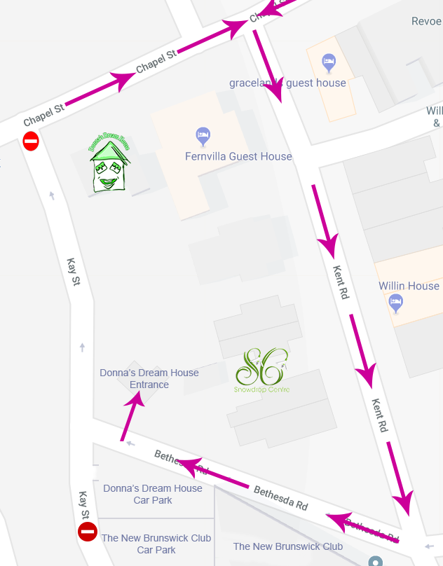 Donna's Dream House Location